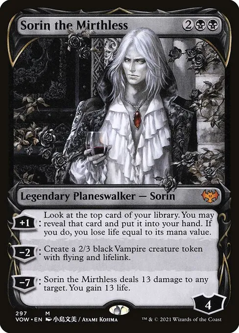 Sorin the Mirthless · Innistrad: Crimson Vow 297/423
