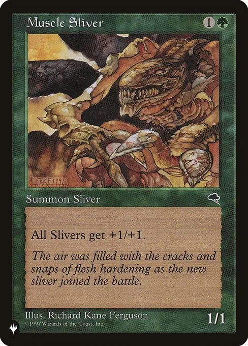 Muscle Sliver · The List TMP-238/5050