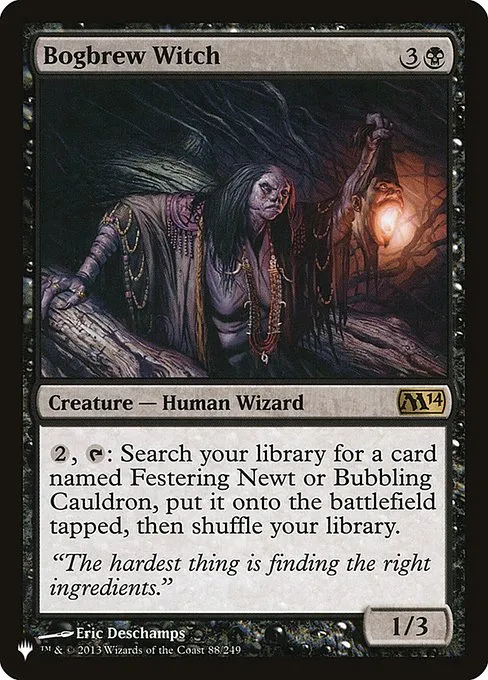 Bogbrew Witch · The List M14-88/5050