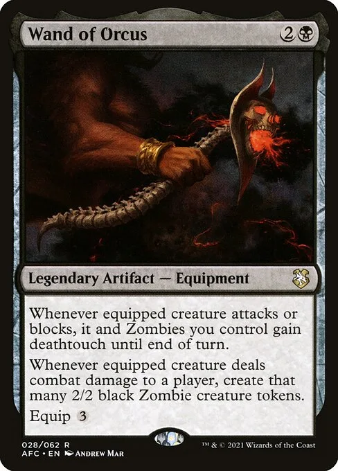 Wand of Orcus · Forgotten Realms Commander 28/331