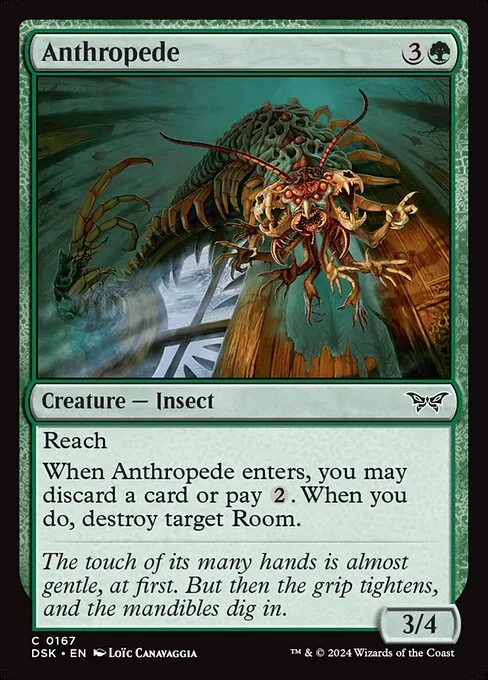 Anthropede · Duskmourn: House of Horror 167/419
