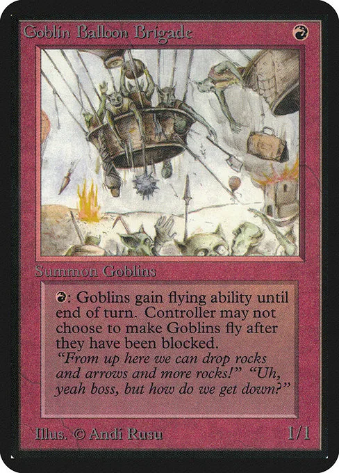 Goblin Balloon Brigade · Limited Edition Alpha 153/295