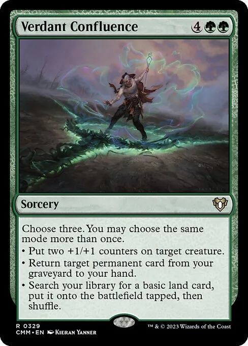 Verdant Confluence · Commander Masters 329/1067