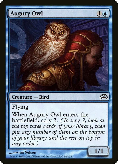 Augury Owl · Planechase 2012 14/156