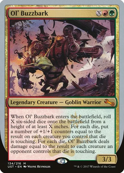 Ol' Buzzbark · Unstable 134/268