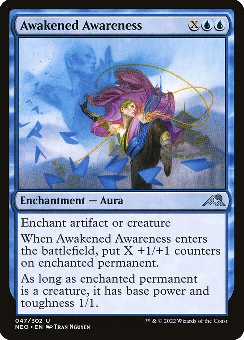 Awakened Awareness · Kamigawa: Neon Dynasty 47/531