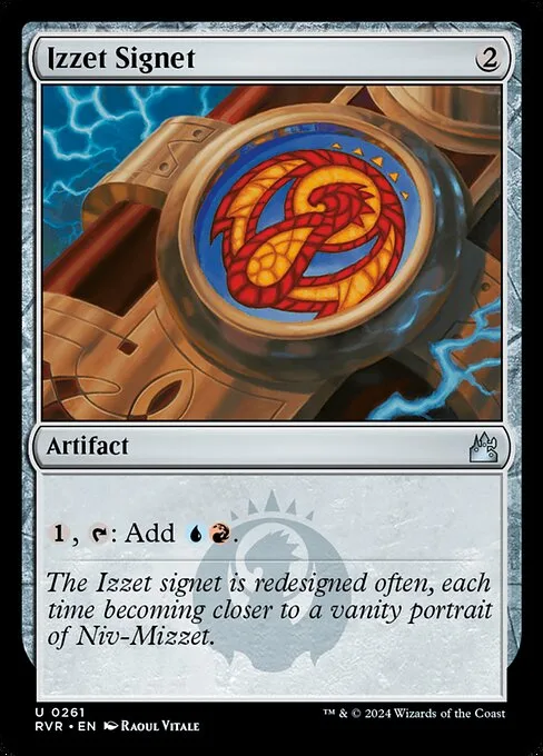 Izzet Signet · Ravnica Remastered 261/531