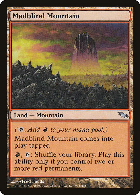 Madblind Mountain · Shadowmoor 274/302
