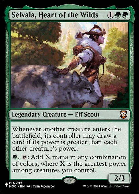 Selvala, Heart of the Wilds · The List M3C-246/5050