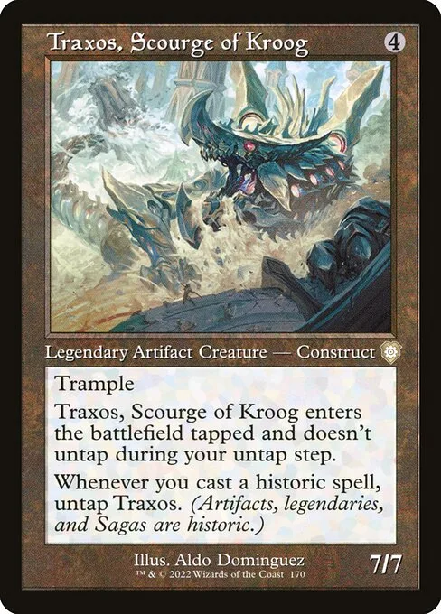 Traxos, Scourge of Kroog · The Brothers' War Commander 170/209