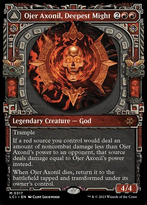 Ojer Axonil, Deepest Might // Temple of Power · The Lost Caverns of Ixalan 317/416