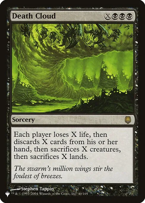 Death Cloud · The List DST-40/5050