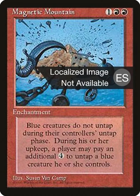 Magnetic Mountain · Fourth Edition Foreign Black Border 209/378