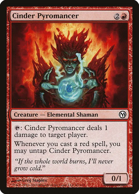 Cinder Pyromancer · Duels of the Planeswalkers 41/113