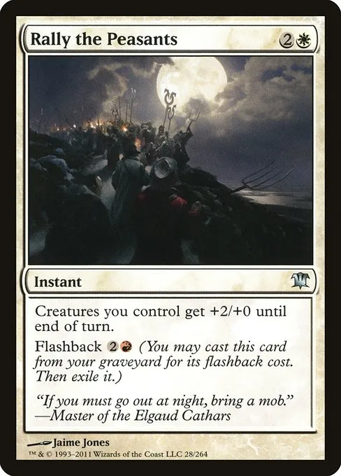 Rally the Peasants · Innistrad 28/264