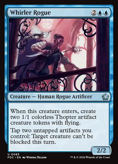 Whirler Rogue · Foundations Commander 83/3