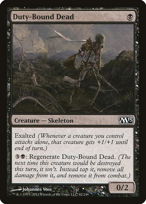 Duty-Bound Dead · Magic 2013 92/249