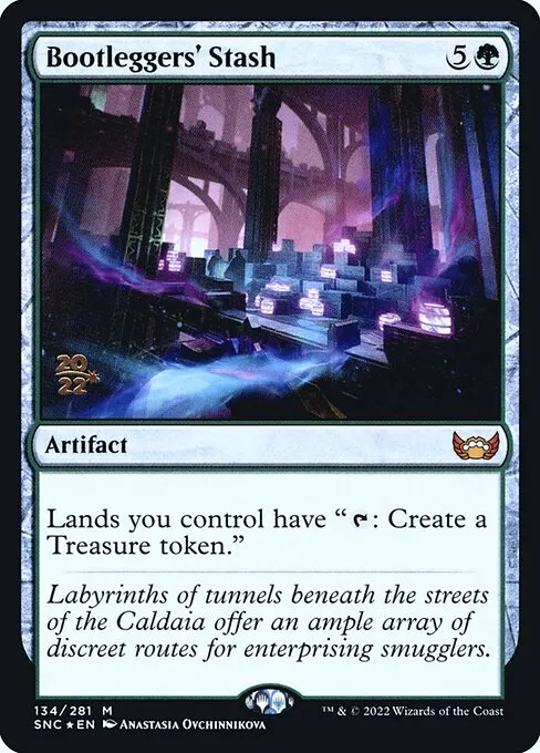 Bootleggers' Stash · Streets of New Capenna Promos 134s/161