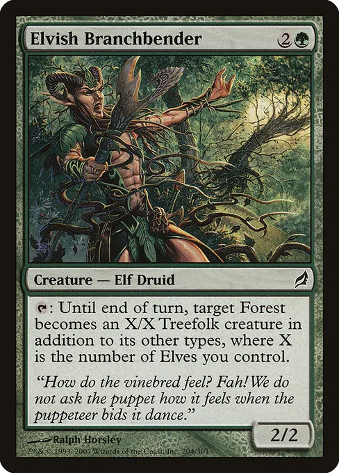 Elvish Branchbender · Lorwyn 204/301