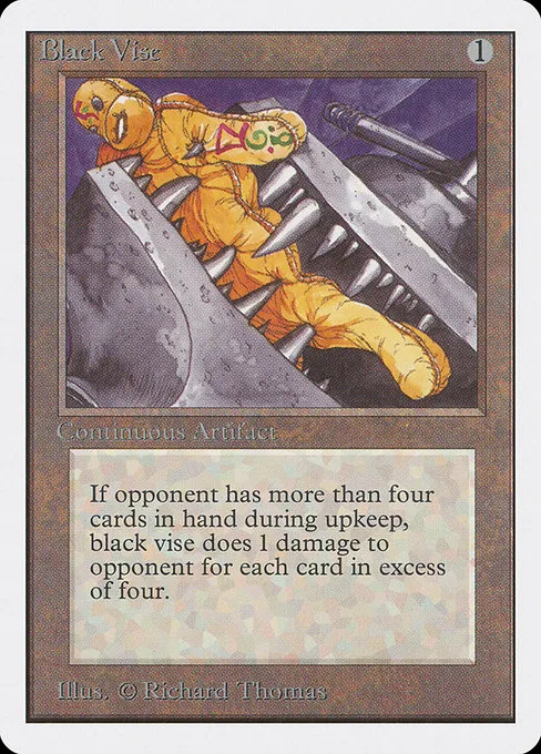 Black Vise · Unlimited Edition 234/302