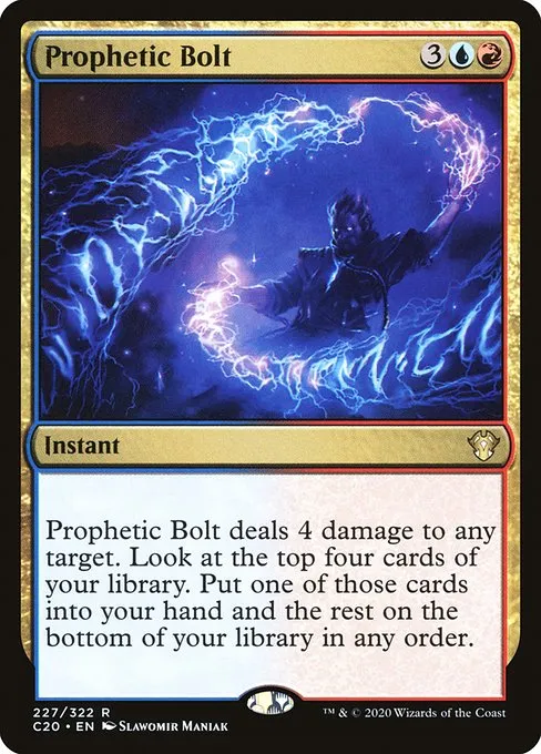 Prophetic Bolt · Commander 2020 227/322