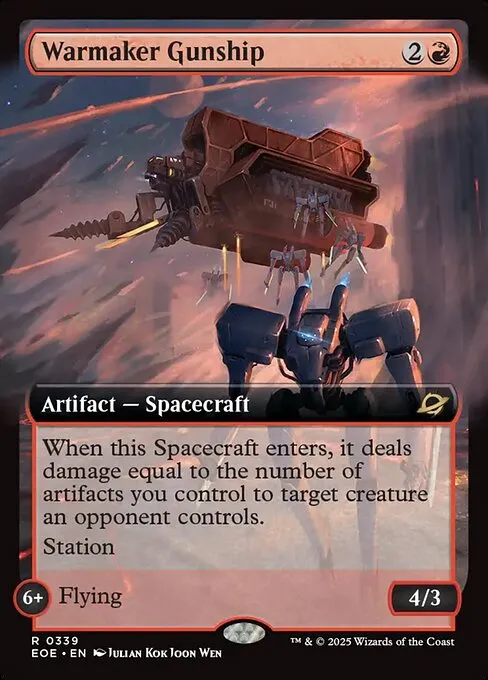 Warmaker Gunship · Edge of Eternities 339/400