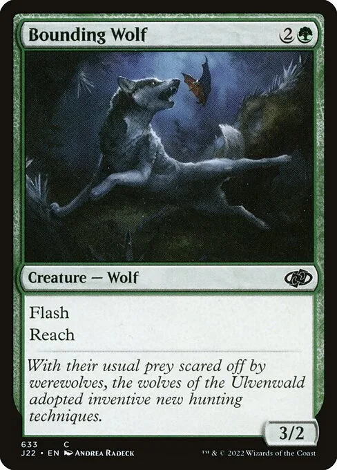 Bounding Wolf · Jumpstart 2022 633/835