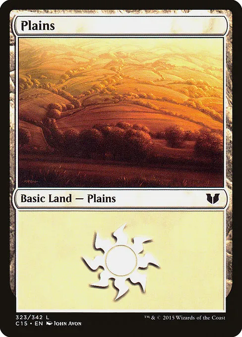 Plains · Commander 2015 323/342