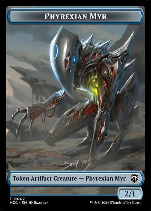 Phyrexian Myr · Modern Horizons 3 Commander Tokens 7/28
