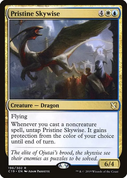 Pristine Skywise · Commander 2019 196/302