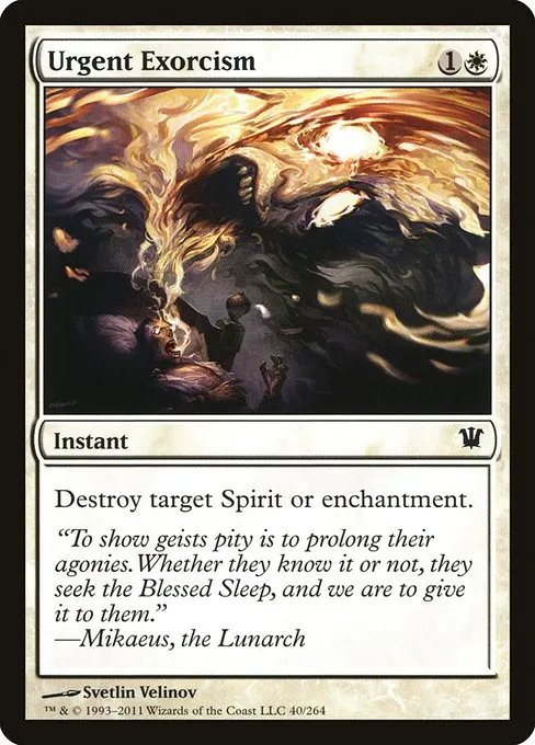 Urgent Exorcism · Innistrad 40/264