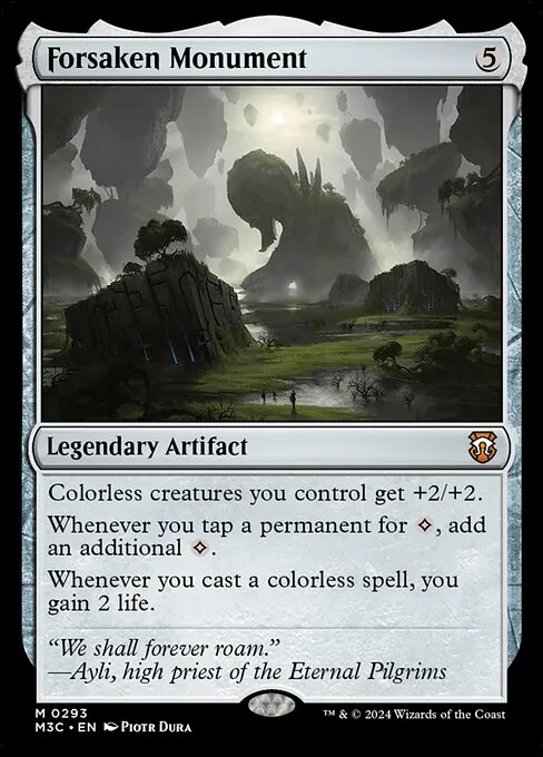 Forsaken Monument · Modern Horizons 3 Commander 293/398