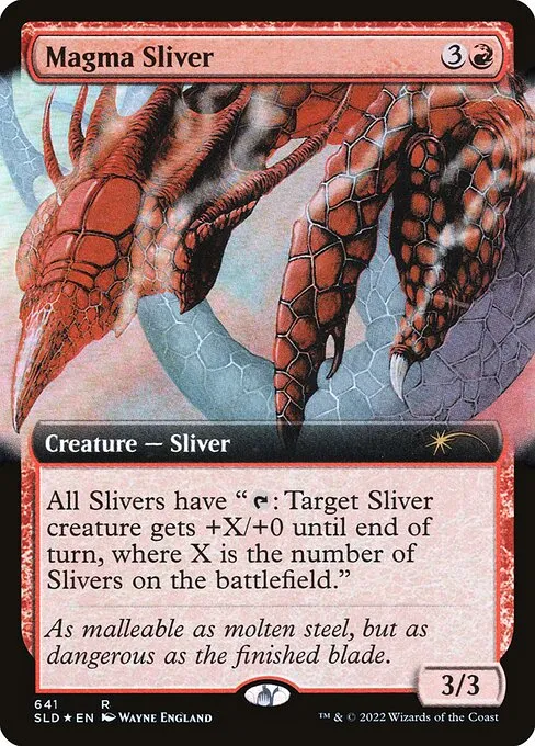 Magma Sliver · Secret Lair Drop 641/2547