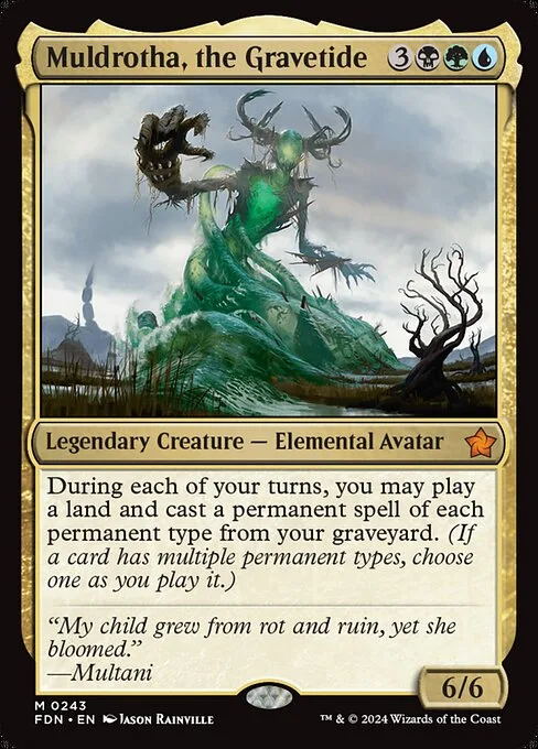 Muldrotha, the Gravetide · Foundations 243/771