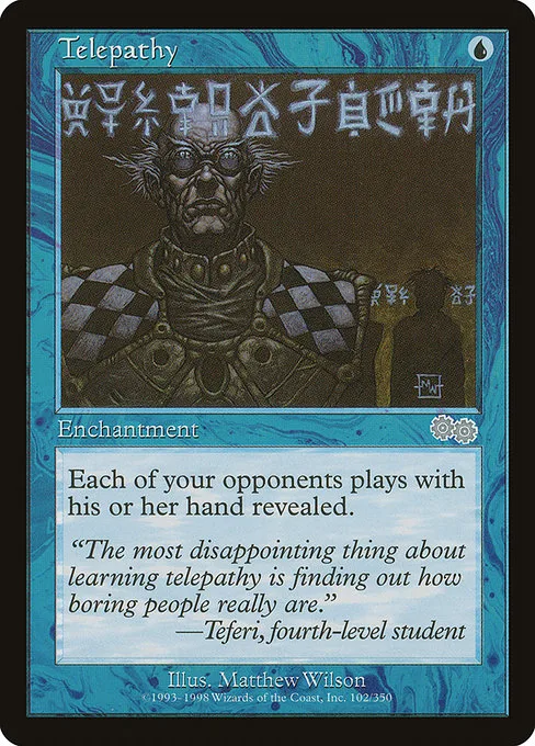 Telepathy · Urza's Saga 102/357