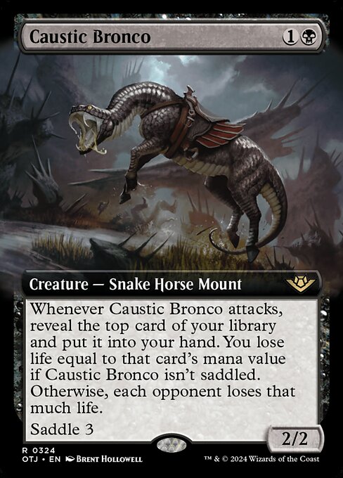 Caustic Bronco · Outlaws of Thunder Junction 324/374