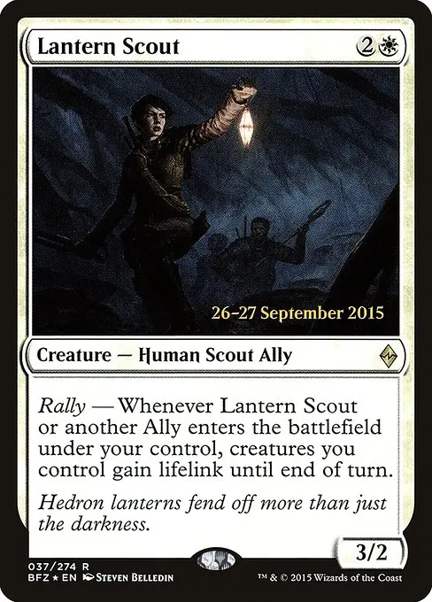 Lantern Scout · Battle for Zendikar Promos 37s/90