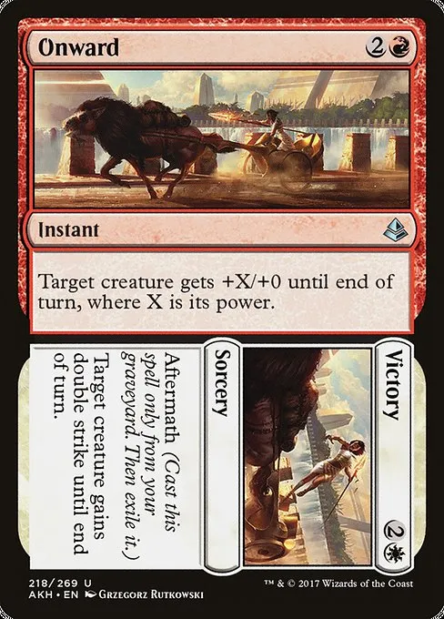 Onward // Victory · Amonkhet 218/287