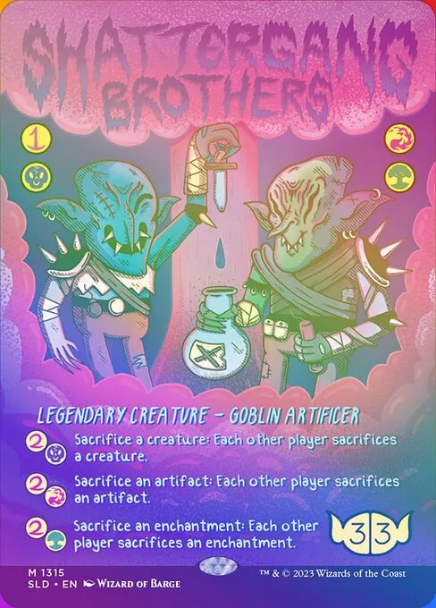 Shattergang Brothers · Secret Lair Drop 1315★/2547