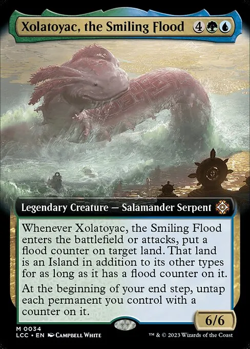 Xolatoyac, the Smiling Flood · The Lost Caverns of Ixalan Commander 34/370
