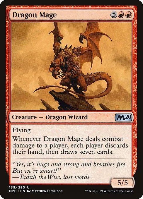 Dragon Mage · Core Set 2020 135/346