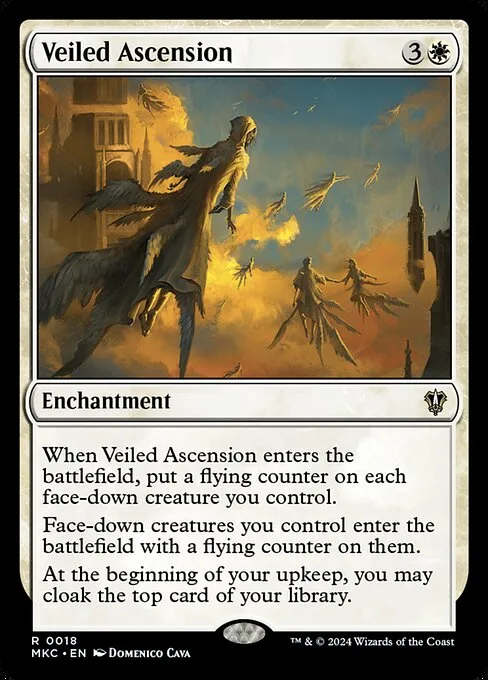 Veiled Ascension · Murders at Karlov Manor Commander 18/358