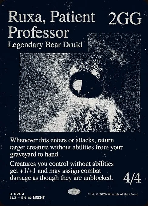 Ruxa, Patient Professor · The Zeta Set 204/21