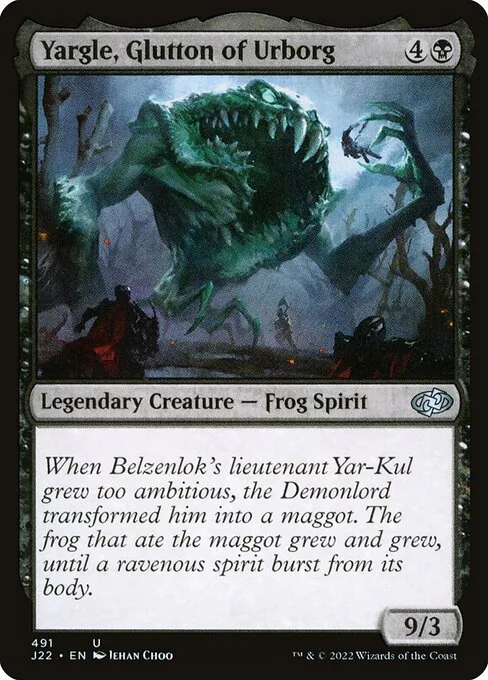 Yargle, Glutton of Urborg · Jumpstart 2022 491/835