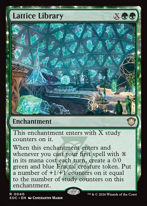 Lattice Library · Secrets of Strixhaven Commander 40/426