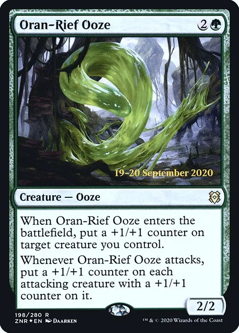 Oran-Rief Ooze · Zendikar Rising Promos 198s/153