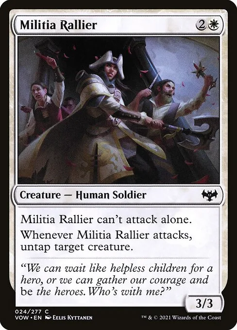 Militia Rallier · Innistrad: Crimson Vow 24/423