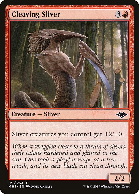 Cleaving Sliver · Modern Horizons 121/255