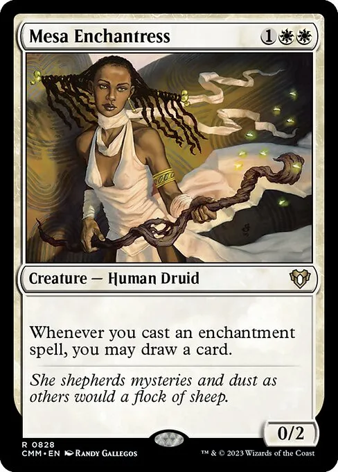 Mesa Enchantress · Commander Masters 828/1067