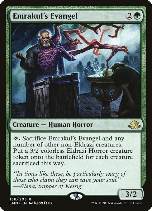 Emrakul's Evangel · Eldritch Moon 156/208